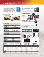 Preview for 2 page of JVC KW-AVX830 Specifications