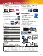 Предварительный просмотр 2 страницы JVC KW-AVX840 Specifications