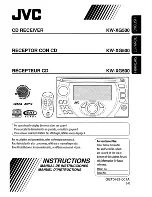 Preview for 1 page of JVC KW-GX500 Instructions For Use Manual