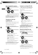 Preview for 8 page of JVC KW-HDR720 Instructions Manual