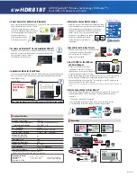 Предварительный просмотр 2 страницы JVC KW-HDR81BT Specification Sheet