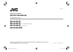 JVC KW-M450BT Instruction Manual preview