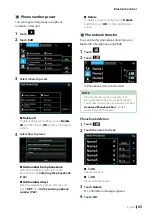 Preview for 65 page of JVC KW-M650BT Instruction Manual