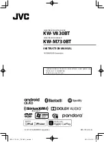 JVC KW-M730BT Instruction Manual preview