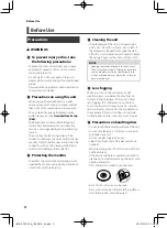 Preview for 4 page of JVC KW-M740BT Instruction Manual