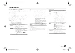 Preview for 25 page of JVC KW-M780BT Quick Start Manual