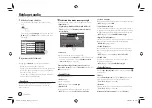 Preview for 60 page of JVC KW-M780BT Quick Start Manual