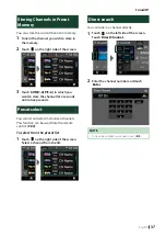 Preview for 37 page of JVC KW-M875BW Instruction Manual