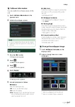 Preview for 67 page of JVC KW-M875BW Instruction Manual