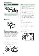 Предварительный просмотр 74 страницы JVC KW-M950BW Instruction Manual