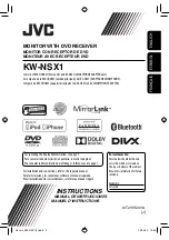 JVC KW-NSX1 Instructions Manual preview