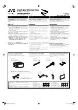 JVC KW-NT300 Installation Manual preview