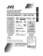 Preview for 1 page of JVC KW-NT300 Instruction Manual