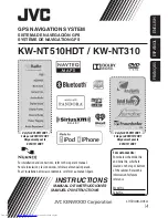 JVC KW-NT310 Instruction Manual предпросмотр