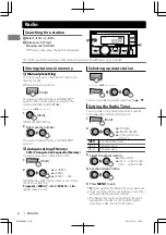 Preview for 6 page of JVC KW-R600BT Instructions Manual