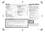 Предварительный просмотр 182 страницы JVC KW-V11 Instruction Manual