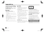 Preview for 2 page of JVC KW-V240BT Instruction Manual