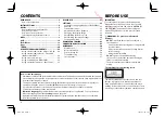 Предварительный просмотр 2 страницы JVC KW-V31BT Instruction Manual