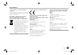 Предварительный просмотр 3 страницы JVC KW-V340BT Instruction Manual