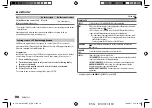 Предварительный просмотр 18 страницы JVC KW-X830BT Instruction Manual