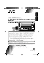 Preview for 1 page of JVC KW-XC407 Service Manual