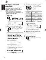 Preview for 20 page of JVC KW-XC777 - Radio / CD Instructions Manual