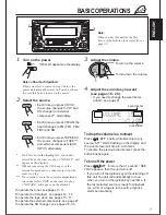 Предварительный просмотр 7 страницы JVC KW-XC88 Instructions Manual