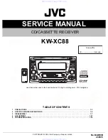 Preview for 37 page of JVC KW-XC88 Service Manual