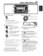 Предварительный просмотр 5 страницы JVC KW-XC888 Instructions Manual