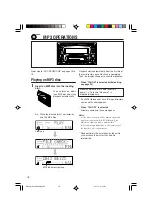 Предварительный просмотр 18 страницы JVC KW-XC899 Instructions Manual