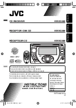 JVC KW-XG500 - Radio / CD Player Instructions Manual предпросмотр