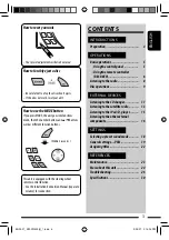 Предварительный просмотр 3 страницы JVC KW-XG500 - Radio / CD Player Instructions Manual