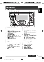 Предварительный просмотр 5 страницы JVC KW-XG500 - Radio / CD Player Instructions Manual