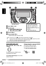 Предварительный просмотр 14 страницы JVC KW-XG500 - Radio / CD Player Instructions Manual