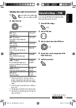 Предварительный просмотр 19 страницы JVC KW-XG500 - Radio / CD Player Instructions Manual