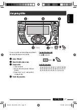 Preview for 27 page of JVC KW-XG706H Instructions Manual