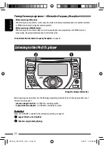 Предварительный просмотр 22 страницы JVC KW-XG707 Instructions Manual