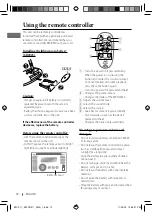 Preview for 12 page of JVC KW-XR411 Instructions Manual