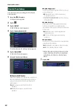 Preview for 62 page of JVC KW-Z1000W Instruction Manual