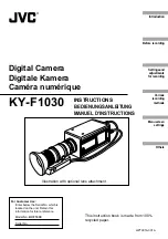 JVC KY-F1030 Instructions Manual предпросмотр