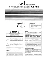 JVC KY-F55 Instructions Manual предпросмотр