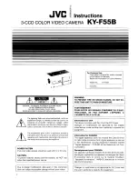 JVC KY-F55B Instructions Manual предпросмотр