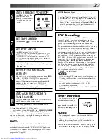 Preview for 23 page of JVC LPT0543-001A Instructions Manual