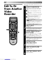 Preview for 44 page of JVC LPT0543-001A Instructions Manual