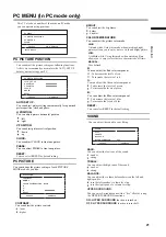 Preview for 22 page of JVC LT-17X576 Instructions Manual