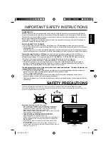 Предварительный просмотр 5 страницы JVC LT-19A210 Owner'S Manual