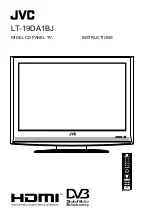 JVC LT-19DA1BJ Instructions Manual предпросмотр