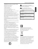 Предварительный просмотр 3 страницы JVC LT-19DE74 Instruction Manual