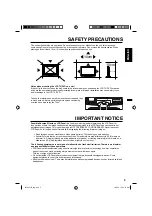 Предварительный просмотр 5 страницы JVC LT-19DM21 Owner'S Manual