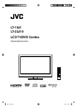 JVC LT-19J1 Operating Instructions Manual предпросмотр